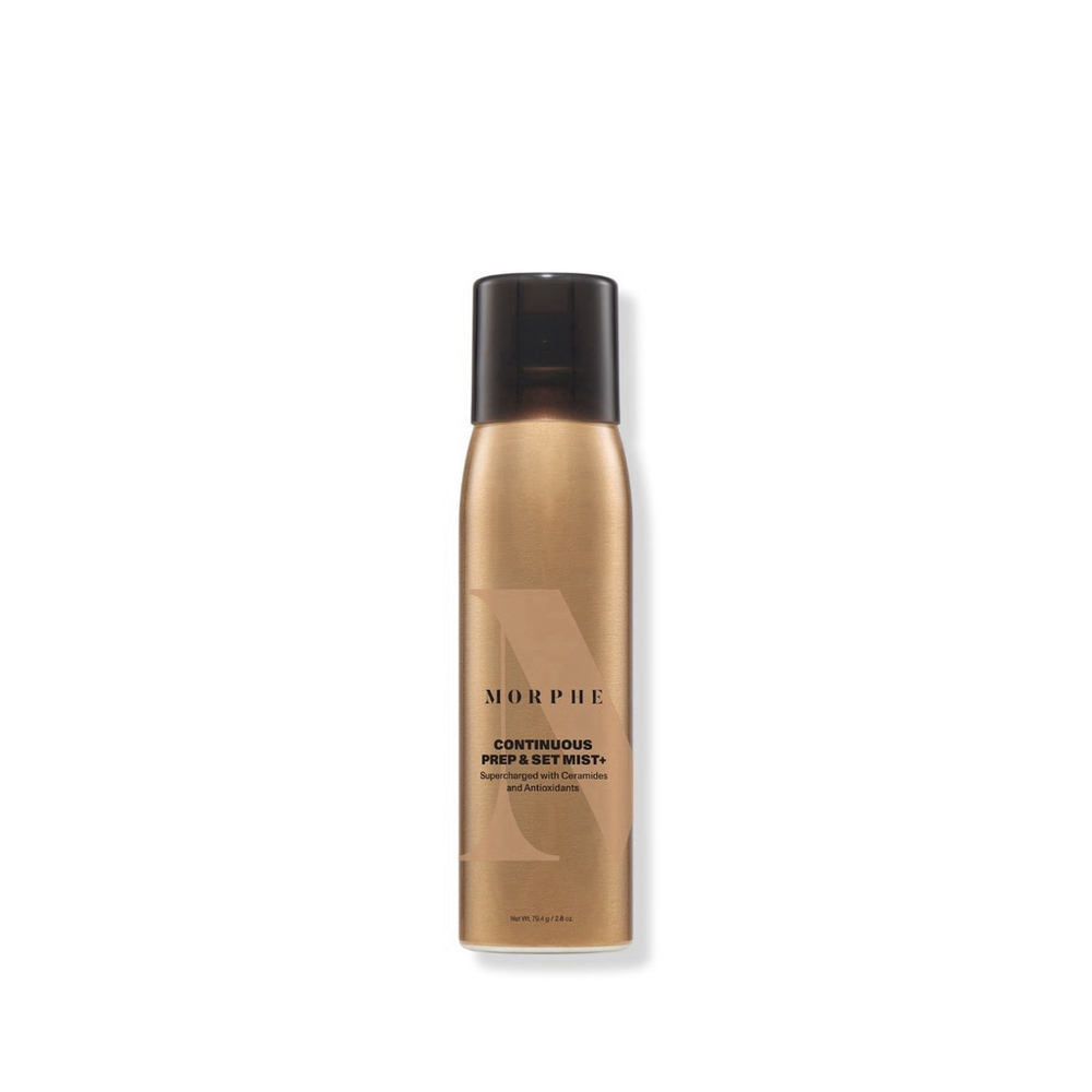 Morphe Continuous Prep & Set Mist+ 2.8oz / 79.4g With Ceramides & Antioxidants